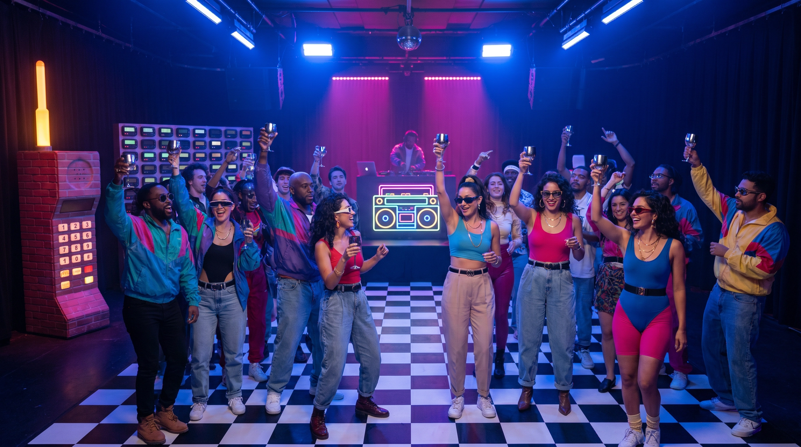 A Party Inspired by Iconic ‘90s Spaces