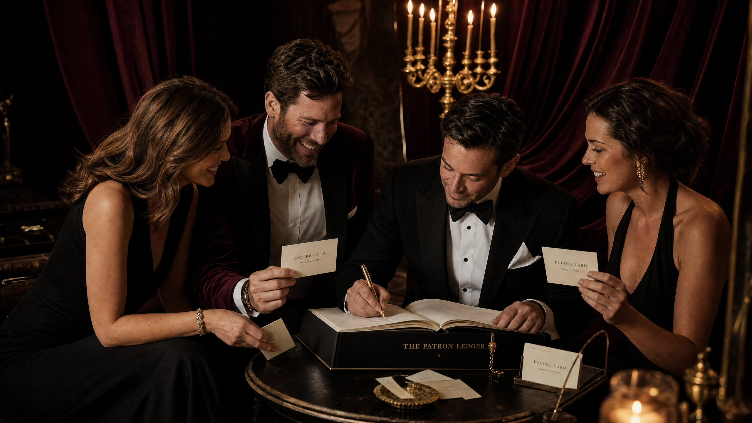 The Patron's Game invites guests to take part in opera-inspired entertainment.