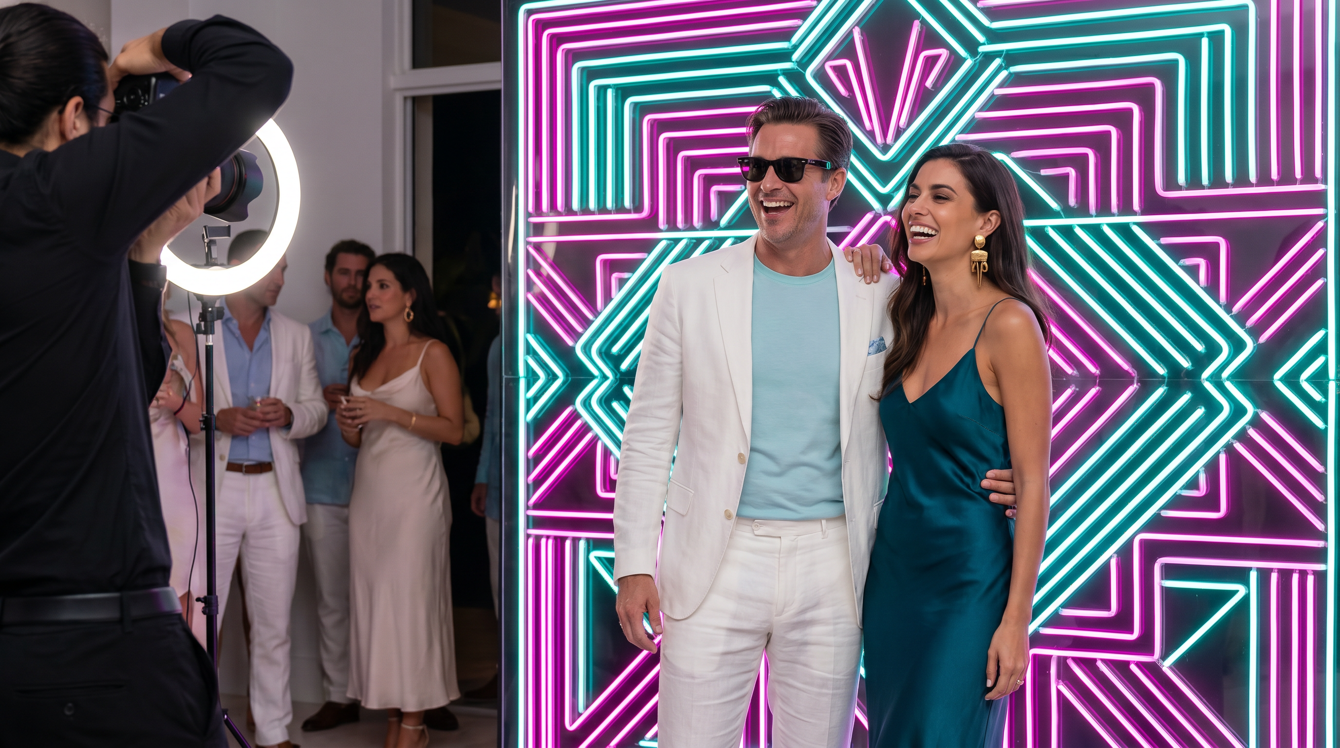 The evening’s signature fashion lives on through every photograph.